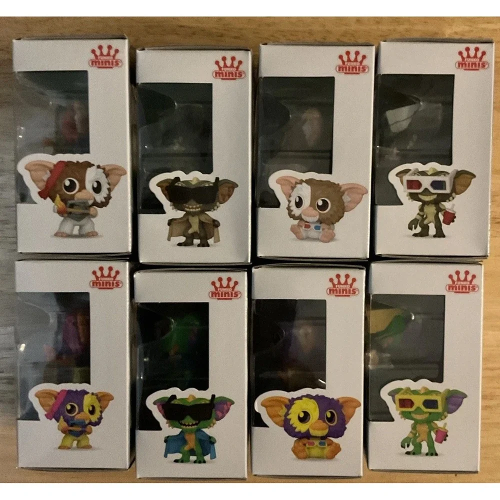 Funko Minis Vinyl Figures Gremlins, Complete‎ Set Of 8, NIB